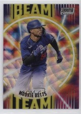2022 Topps Stadium Club Chrome Beam Team Wave Refractor Mookie Betts #BT-24 1i3j