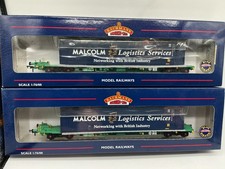 Bachmann 37-304 Intermodal Bogie Wagon 2 x 45' Malcolm Logistics TWIN PACK NEW