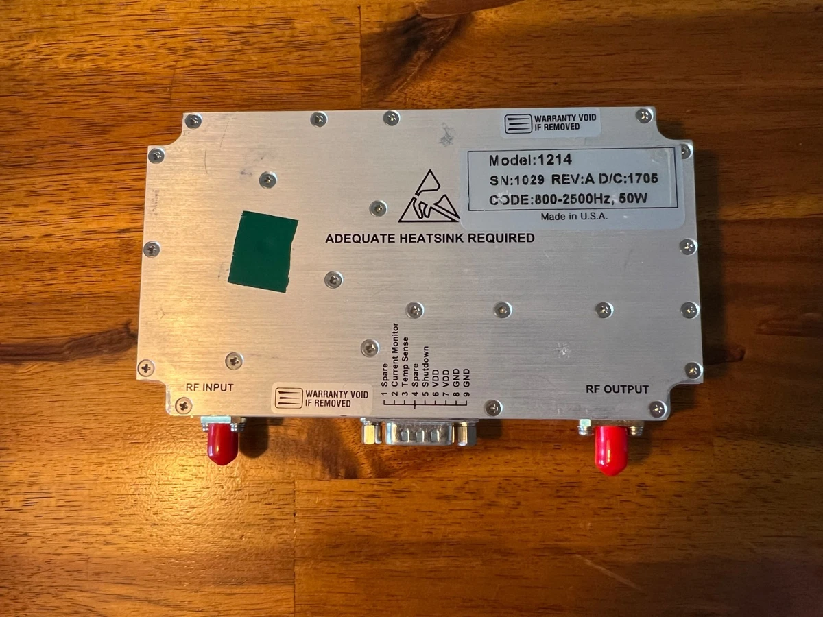 Ghz Power Amplifier Indiana RF Amplifiers & Microwave Amplifiers