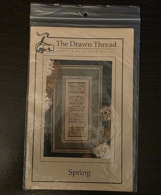 The Drawn Thread Sping, Winter, Summer, Autumn Chart Lot