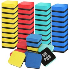 96 Pack Dry Erase Eraser, Magnetic Whiteboard Dry Eraser, White Board Eraser,...