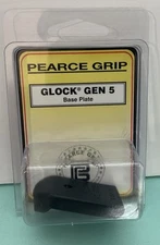 Pearce Grip Magazine Base Plate for Glock Gen 5 Models 17, 19, 34 PG-G5BP - NEW
