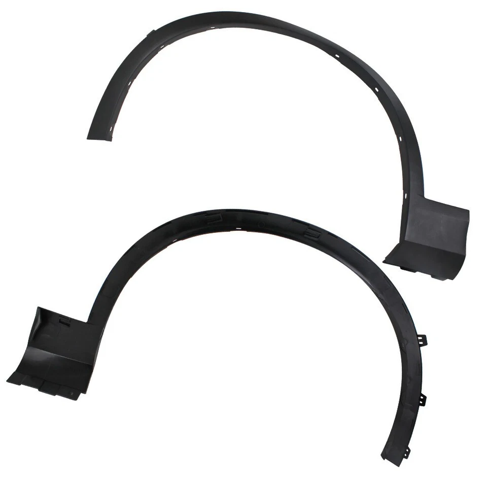 Juego de molduras de guardabarros delantero del lado del conductor y del pasajero para BMW X3 X4 2011-2018 de plástico Foto 3 de 4