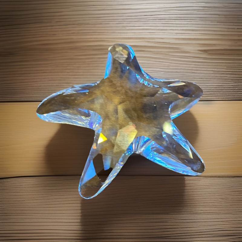 Swarovski Small 2.25" Crystal Starfish Star! Beautiful