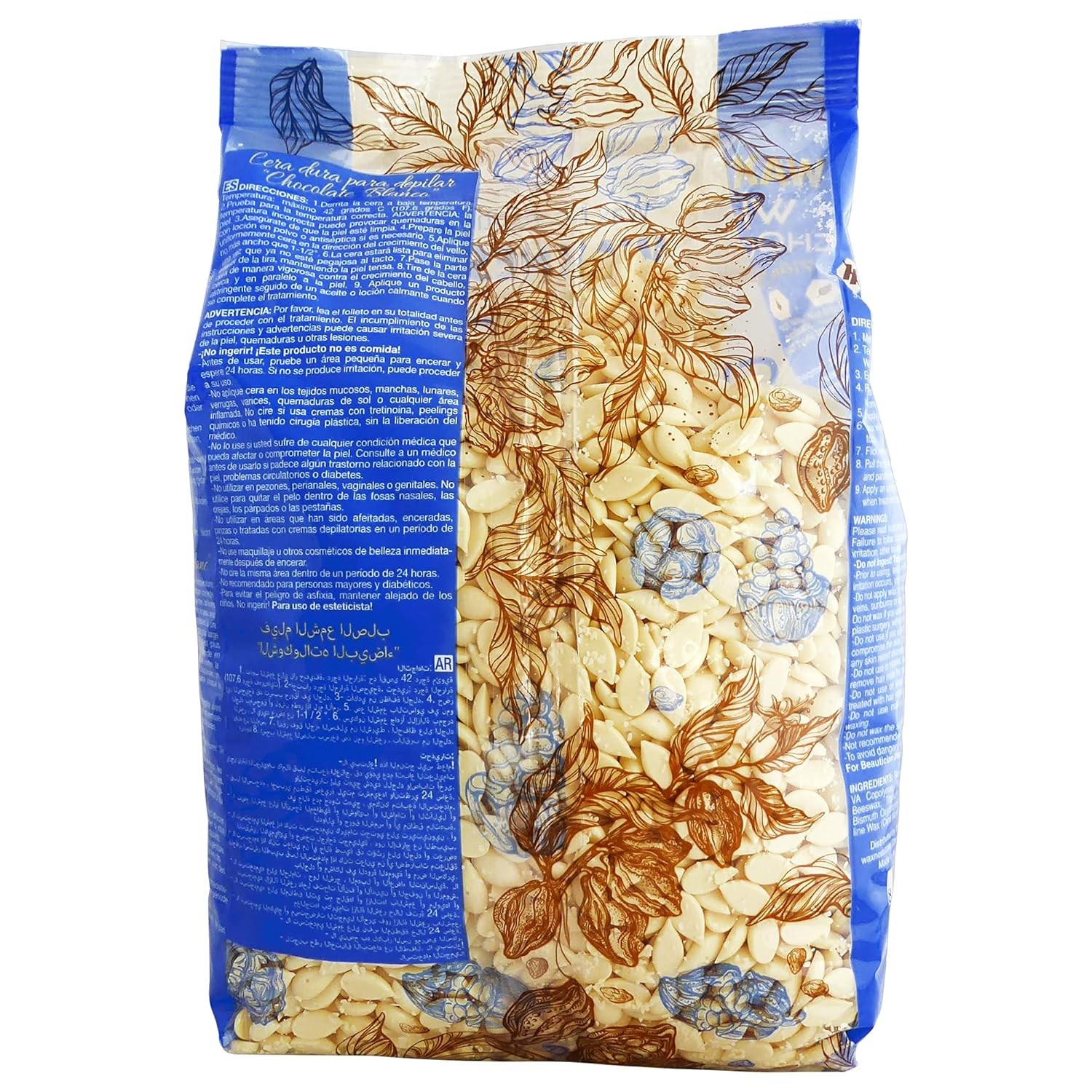 Wax Necessities Waxness Film Hard White Chocolate 35.27 Ounce (Pack of 1) 