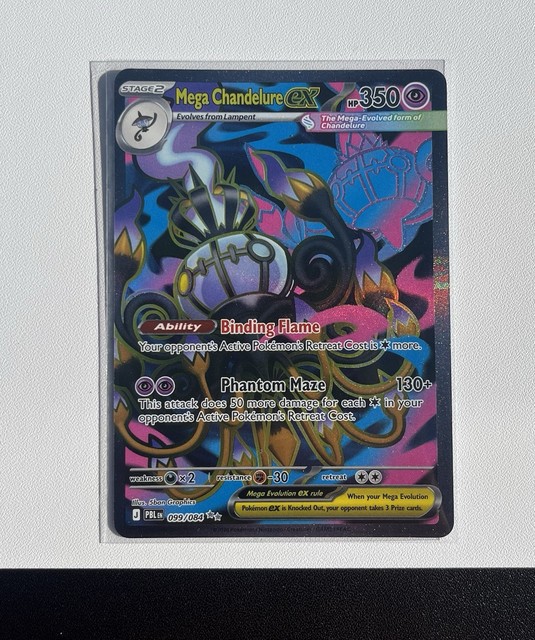 Mega Chandelure ex (Pitch Black)