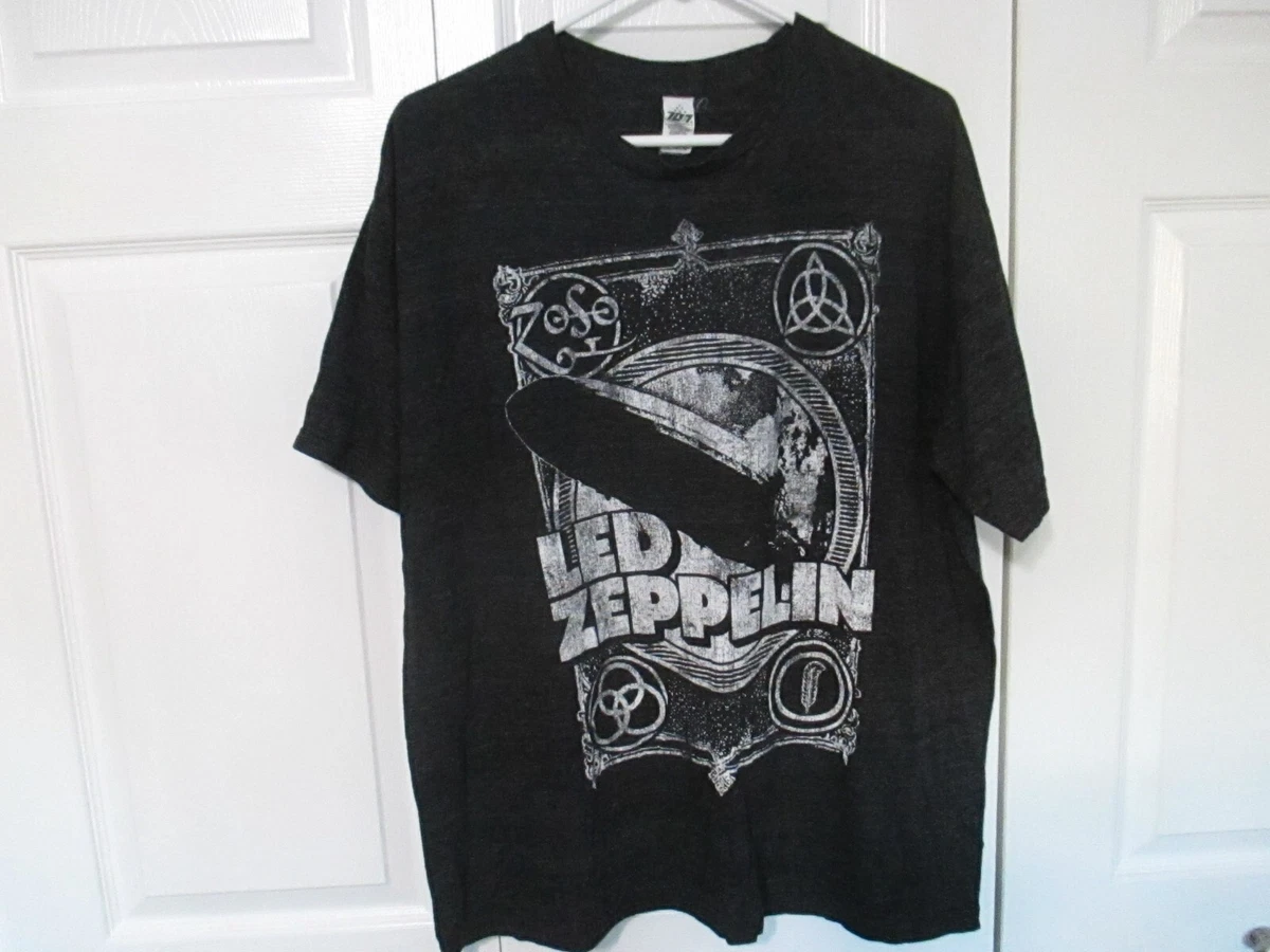 Led zeppelin clearance t shirt ebay