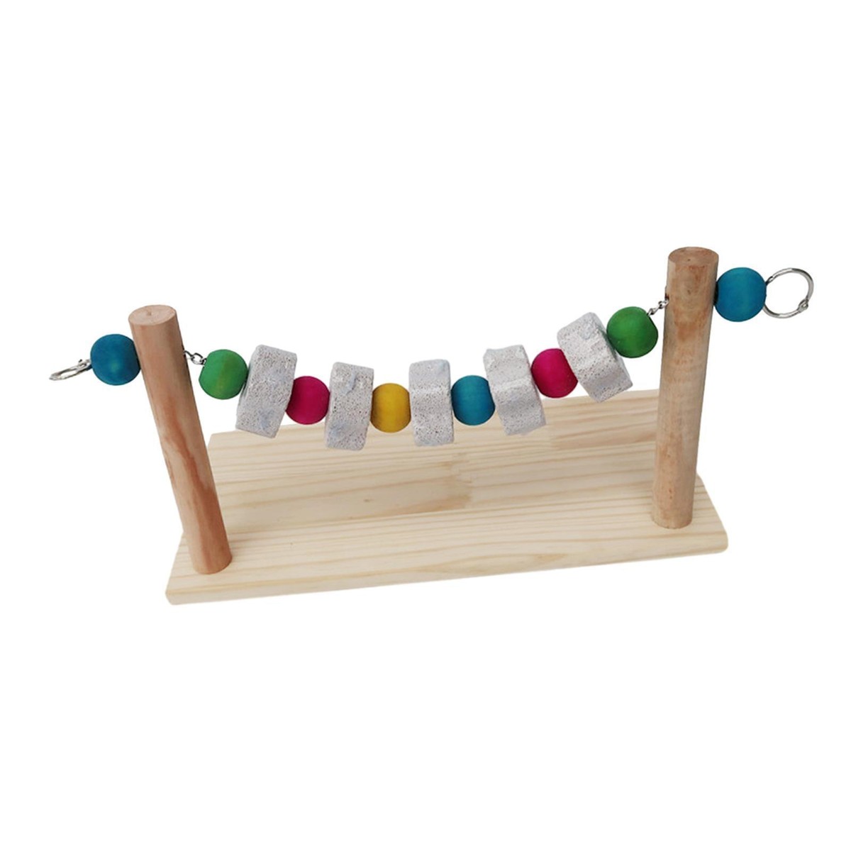 Bloc De Meulage En Bois Perching Bites Jouet à Mâcher Pour Perroquet  Chipmunk | eBay