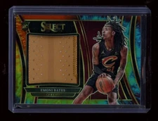 2023-24 Panini Select Emoni Bates Tie Dye  /25 Patch Rookie RC #RJS-EB Cavaliers