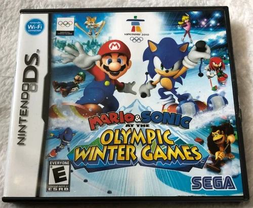 Mario & Sonic at the Olympic Winter Games (Nintendo DS, 2008) CIB UNTESTED