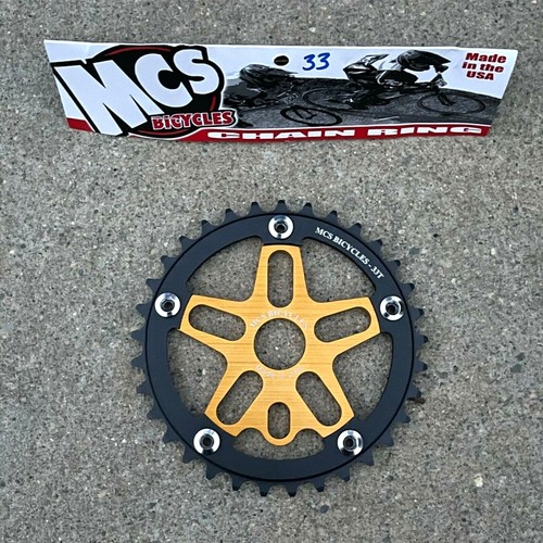 MCS Alloy Chainring & Spider Combo Sprocket BMX Bike Bicycle Sprockets Se Haro - Afbeelding 13 van 15