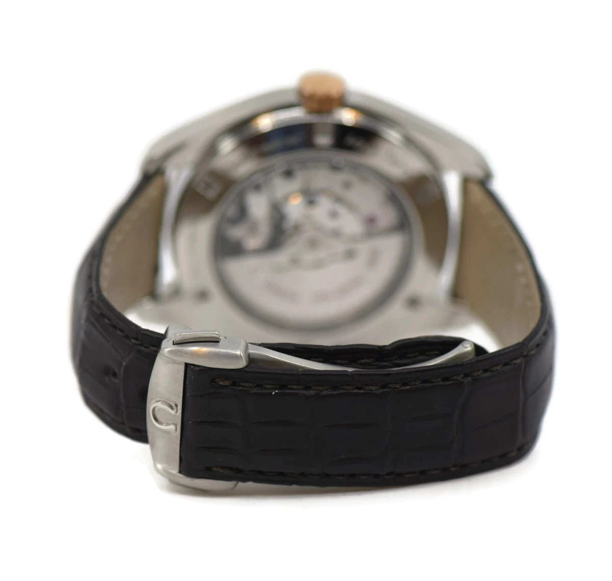 Omega seamaster gmt rose gold sale