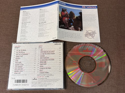 J.J. CALE Naturally + Really JAPAN 2 in 1 CD 33PD-425 w/ PS BOOKLET 1988 issue - Picture 2 of 10