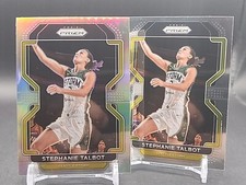 Stephanie Talbot - 2022 WNBA Prizm - Silver Prizm And Base #144 - Seattle Storm