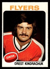 1975 OPC O-Pee-Chee Hockey #389 Orest Kindrachuk NM