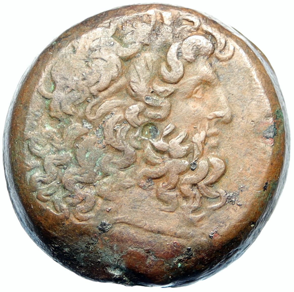 Egypt PTOLEMY IV 220BC Alexandria Ancient Greek Coin ANTIQUE ZEUS