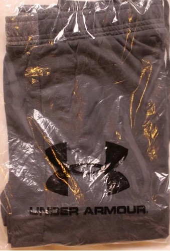 Under Armour Mens Locker 9In Pocketed Medium Steel Gray Sports Workout Active - Picture 3 of 5