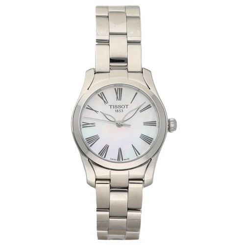 Buy Tissot T112.210.11.113.00 T-wave Roman White MOP Dial Steel Quartz  Womens Watch Online in Bahrain. 115306920278