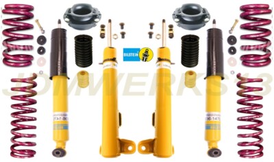 BILSTEIN B8 B6 Strut Mounts Boots LOWERING SPRINGS KIT R171 SLK55 AMG 05 - 11