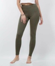 Zenana Dark Olive Leggings Dark Olive Size Small NWOT