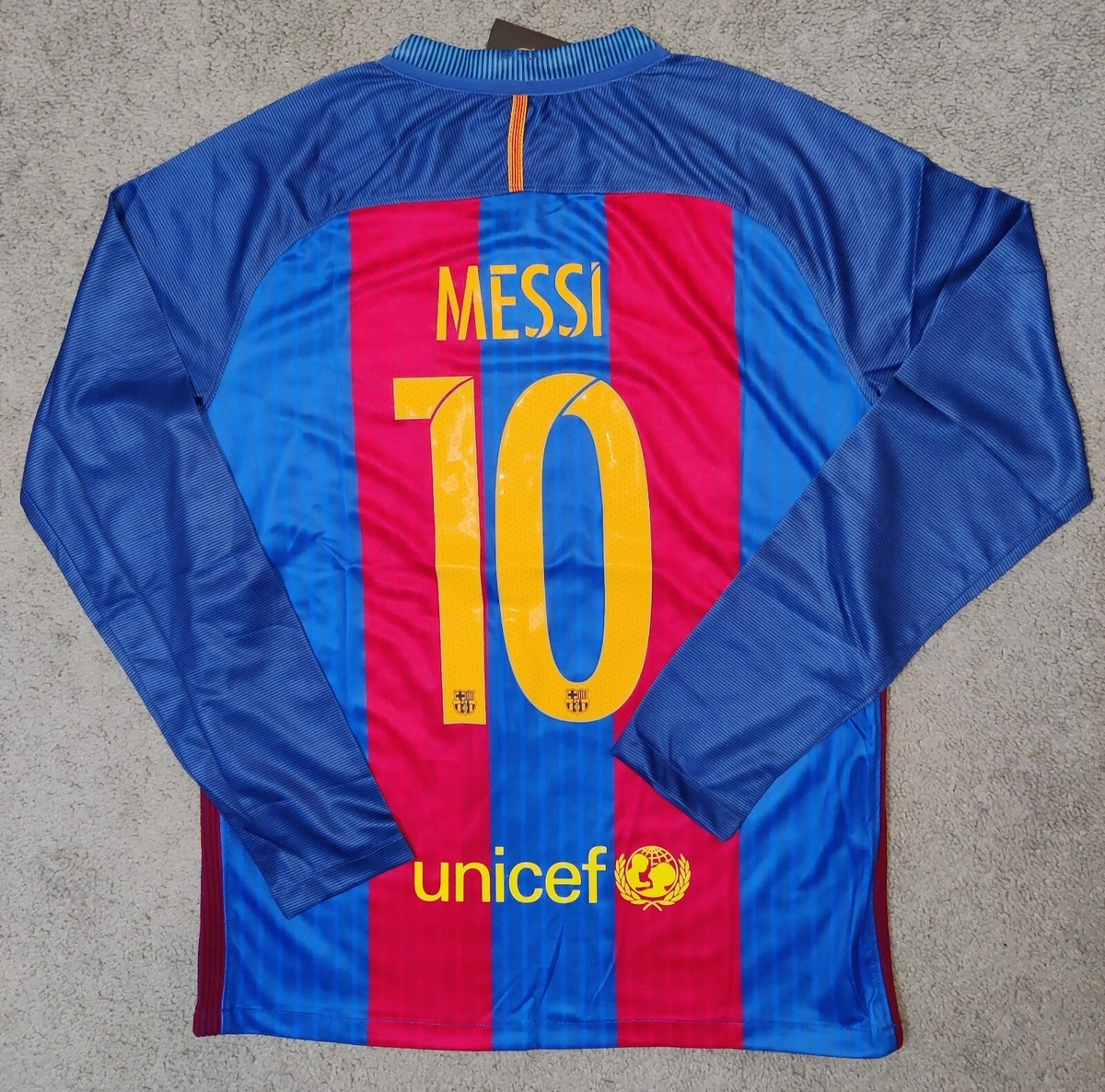 FC Barcelona Messi 10番ジャージ MENS LIONEL MESSI #10 FC BARCELONA 2017/2018 FOOTBALL SOCCER