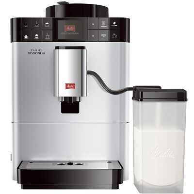 Melitta Caffeo Passione OT F531-101 Kaffeevollautomat mit Milchbehälter silber