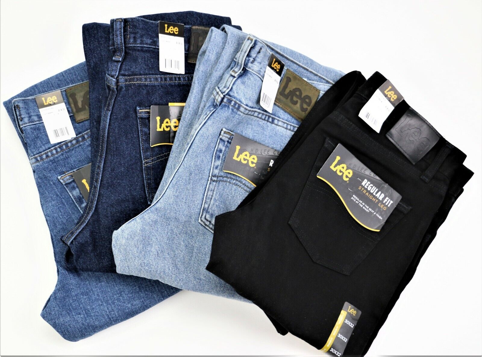 Jeans Regular Fit Men&#039;s Sizes Four Colors FREE INTERNATIONAL SHIPPING | eBay