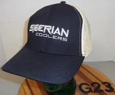 NWOT SIBERIAN COOLERS HAT BROWN/BEIGE SNAPBACK EMBROIDERED NEVER WORN G23