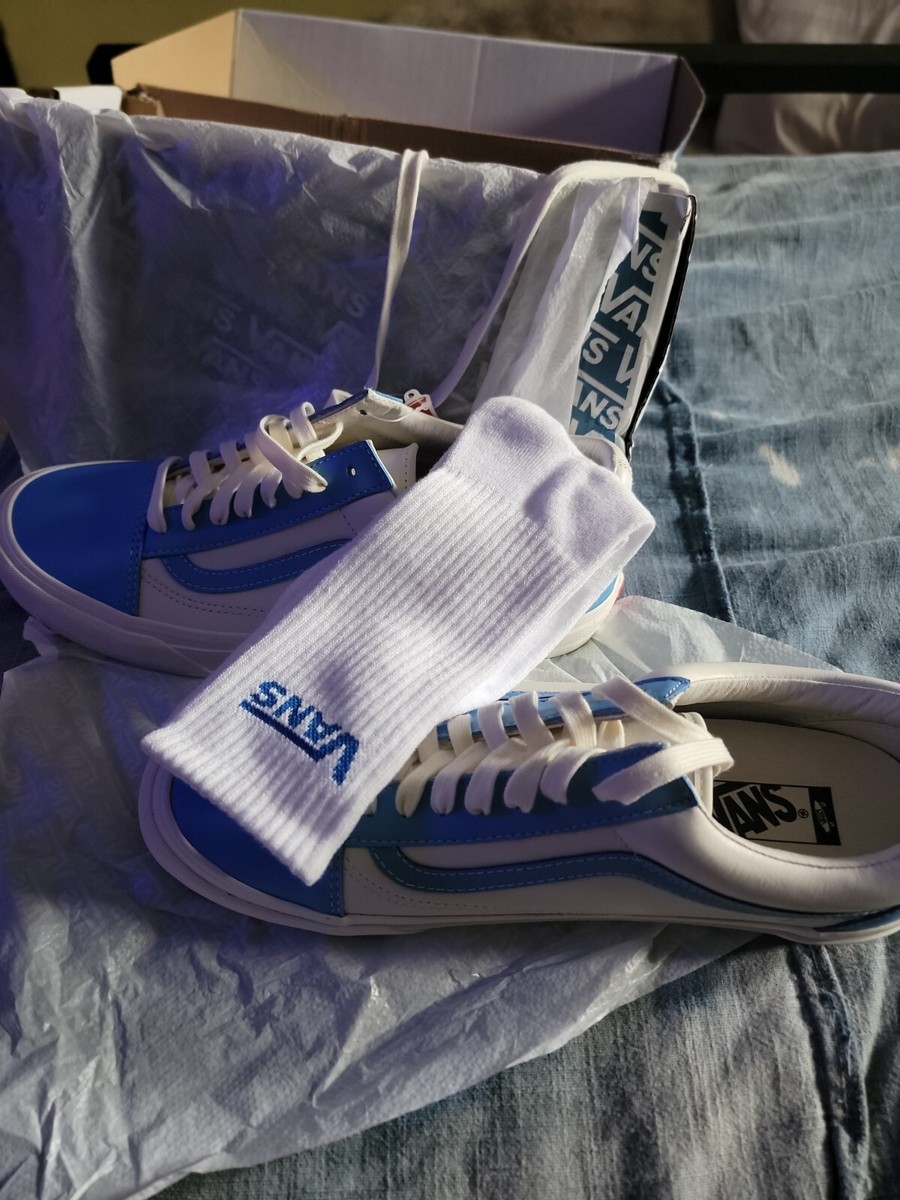 VANS Vault OLD Skool LX Bonnie Blue/Marshmallow Leather