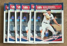 Nick Sprengel 2018 Panini USA Stars & Stripes #17 Rookie Lot of 6 Cards Rays MLB