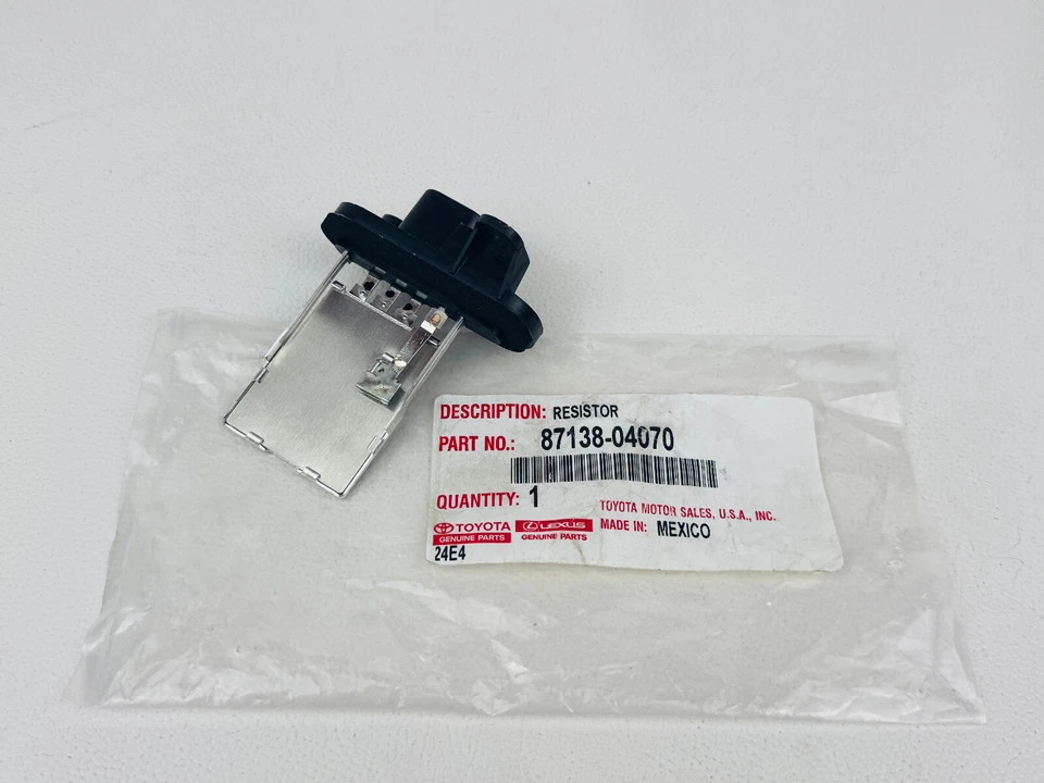 87138-04070 HVAC Blower Motor Fan Resistor GENUINE TOYOTA Tacoma 2005-2023 OEM - Image 2 of 2