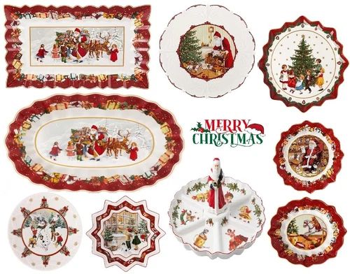 Villeroy & Boch Plates & with Christmas Design - Xmas Gift Toy's Fantasy