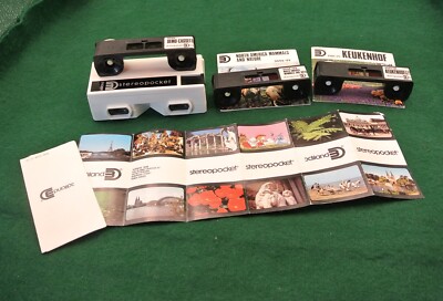 3Diland stereopocket 101 viewer with 3 cartridges Tested - Works