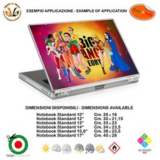 Big Bang Superheroes Sticker Notebook Tablet Sticker Cartoon Movie Print PVC 1pc