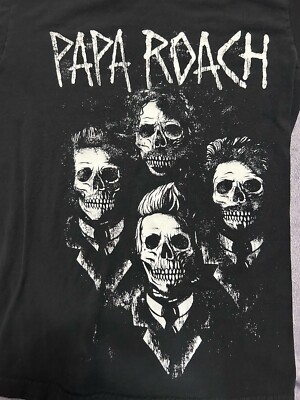 Papa Roach T-Shirt Small Band Merch 100% Cotton | eBay