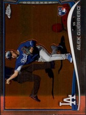 2014 Topps Chrome #14 Alex Guerrero RC - NM