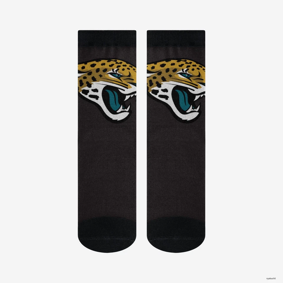 Calcetines Jacksonville Jaguars Primetime, calcetines para adultos, talla única, regalo de Navidad Foto 3 de 4