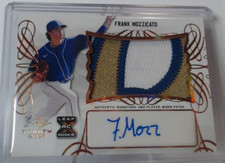 2021 LEAF TRINITY FRANK MOZZICATO ROOKIE AUTO PATCH ROYALS PDK