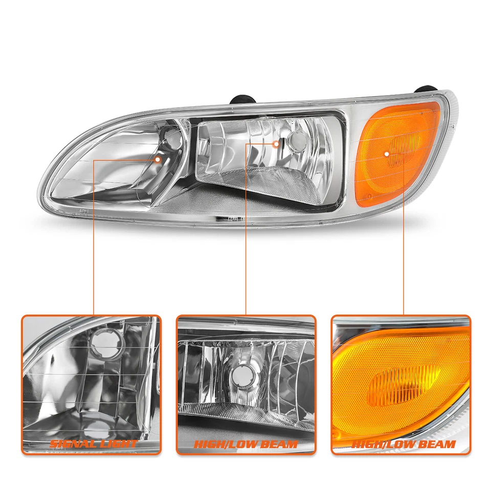 2 шт фар в сборе левая и правая для Peterbilt 337 340 348 382 384 385 386 387 - Изображение 4 из 4