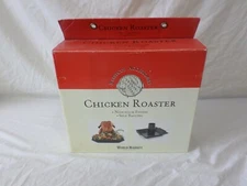 World Market Barbecue Accessories Beer Can Chicken Roaster [ Brand New ]