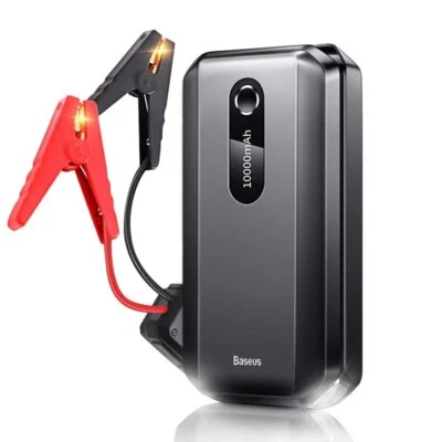 Baseus 1000Amp USB Car Jump Starter Booster Battery Charger Power Bank Jumper