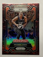 Brionna Jones 2024 Prizm Monopoly WNBA Monopoly Red Classic Icons Prizm Suns