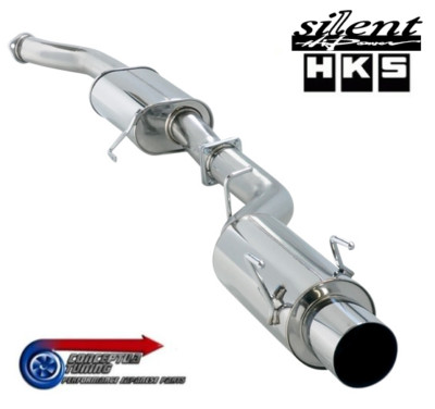 Original HKS Silent Hi-Power Auspuff Katalysator - Für R32 gtr skyline RB26DETT