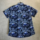 New High Surf Men's Button down Hawaiian Short Sleeve  Shirt Size Large