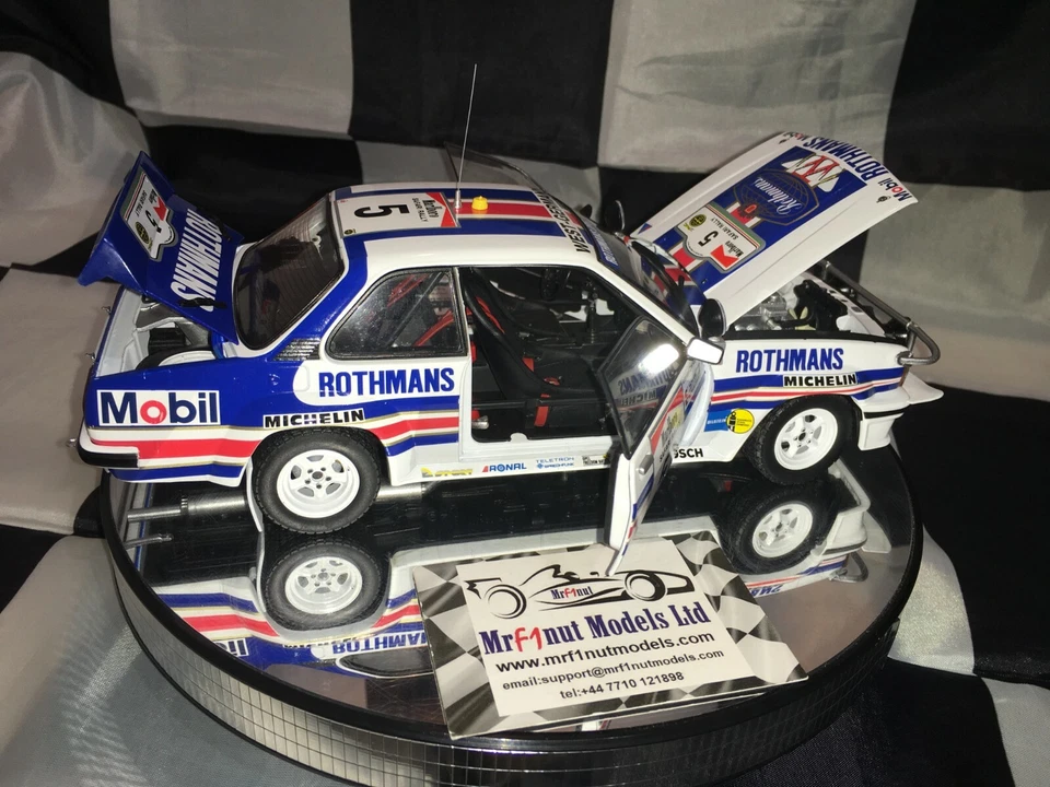 1:18 Sole H5378 Walter Rohrl Opel Ascona 400 2nd Rally Safari 1982 - Immagine 4 di 4