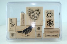 Lot of 39 Stamps 4 STAMPIN UP STAMP SETS Made USA Craft