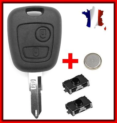 Coque Plip Clé Pour Citroen xsara berlingo jumper jumpy picasso saxo +2 switchs