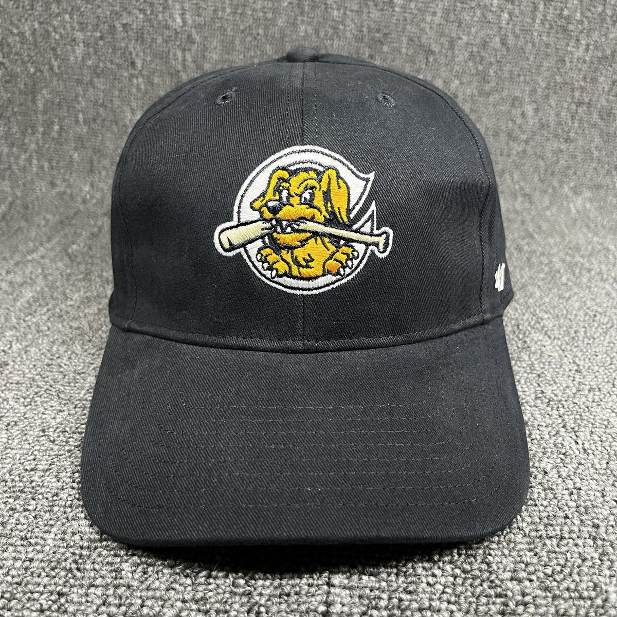 '47 Brand Charleston RiverDogs MiLB Baseball Cap Black Adjustable Dad Hat