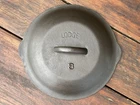 Lodge Cast Iron #8 Arc Logo Skillet Lid