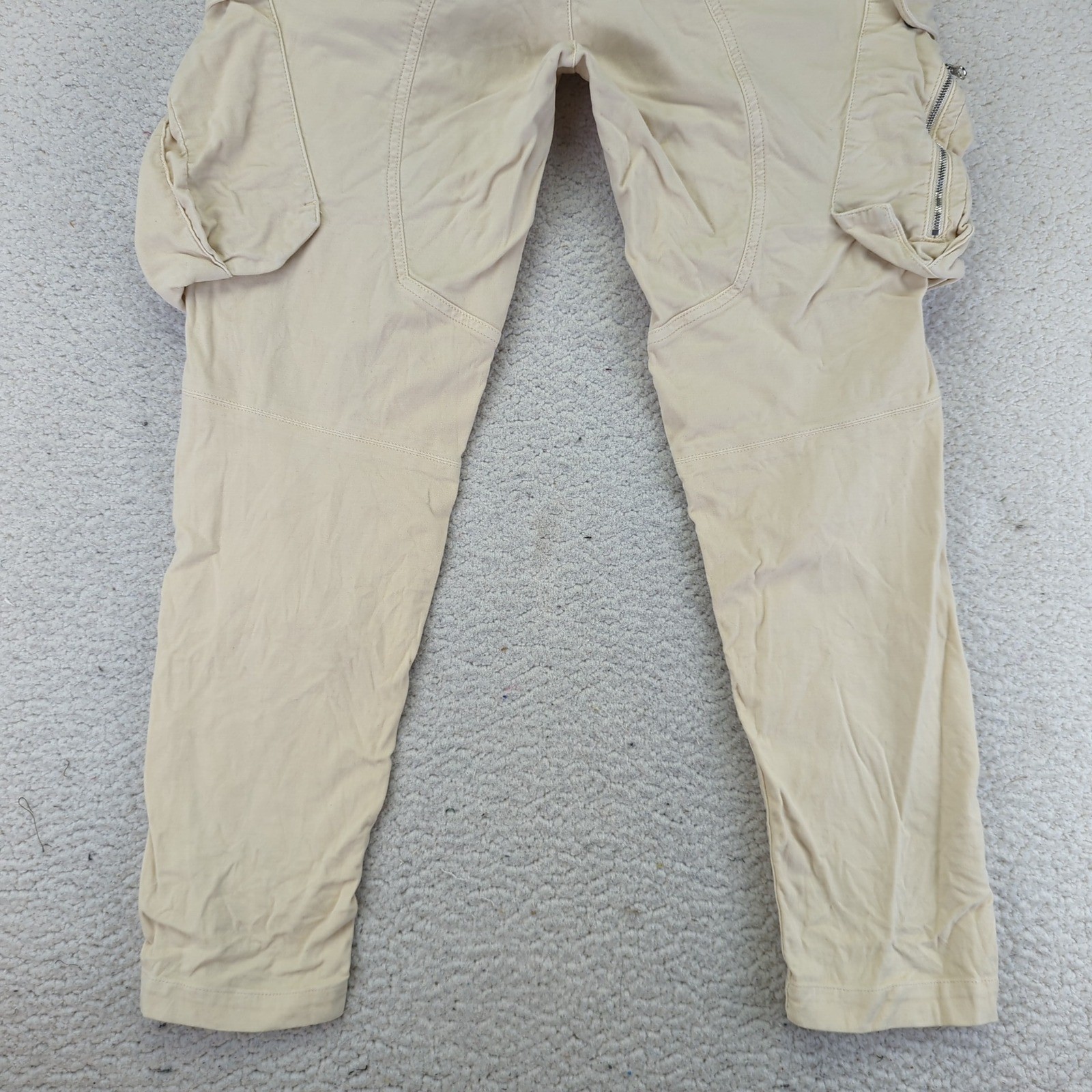 Stone Island Cargo Pants Beige Cotton Blend Men's 31 Made in Italy thumbnail 10
